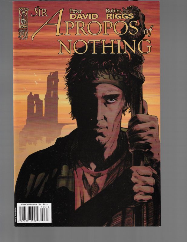 Sir Apropos of Nothing #3 (IDW, 2008) Trevor Goring Cover