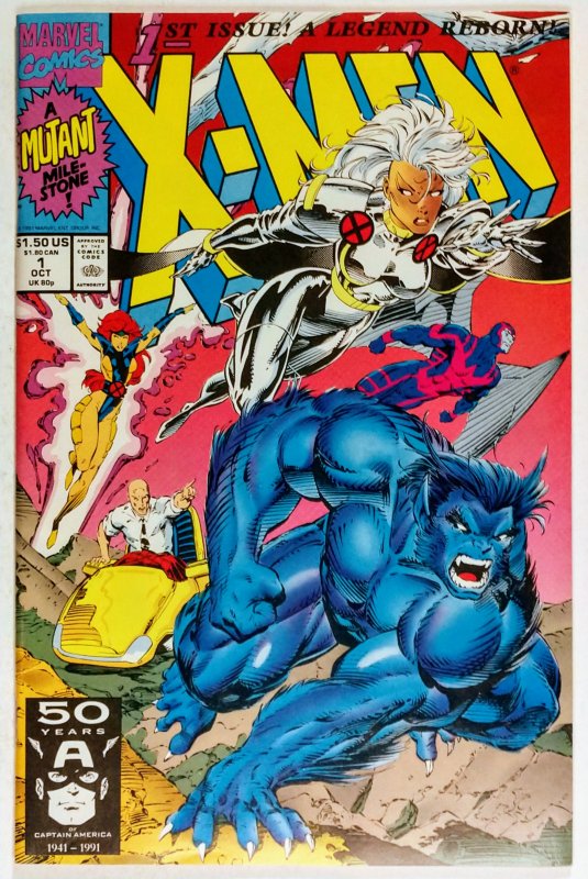 X-Men #1 Cover A (1991) 1st App of Blue, Gold and Acolytes Teams