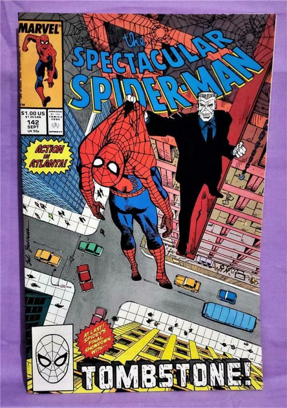 Gerry Conway SPECTACULAR SPIDER-MAN #142 Sal Buscema (Marvel, 1988)!