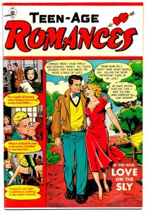 TEEN-AGE ROMANCES #21 (Apr1952) 6.0 FN  Gorgeous MATT BAKER artwork!