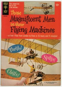 Those Magnificent Men in Their Flying Machines FNVF 7.0 Gold Key 1965 Silver