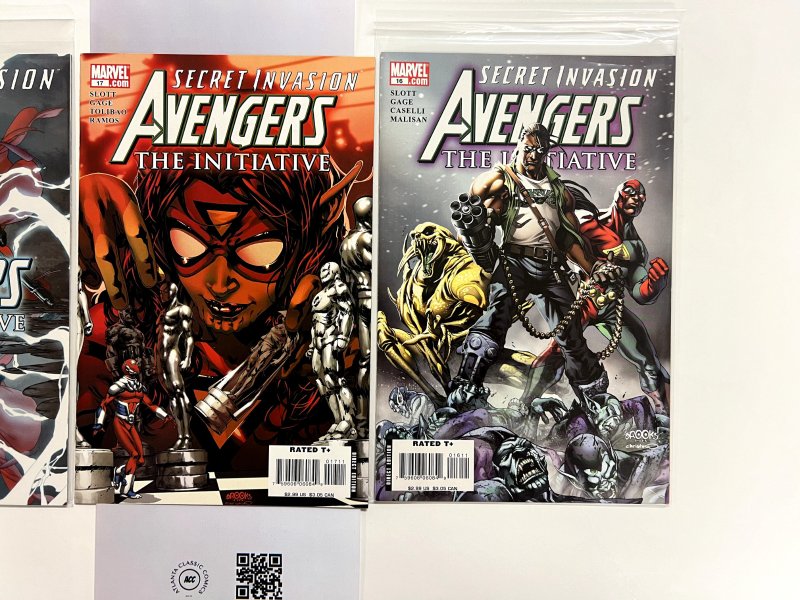 3 Avengers Marvel Comic Books # 16 17 18 Spiderman Ironman Defenders 108 JS19