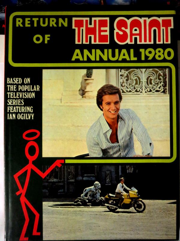 The Saint - 3 British Annuals UK HB Roger Moore Ian Ogilvy G\+ 1968, 1979-1980