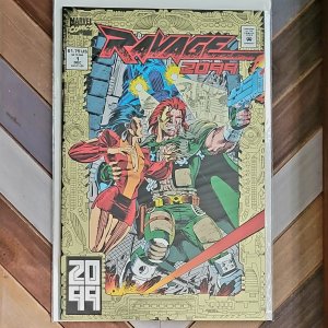 Ravage 2099 #1 NM (Marvel, 1993) 1st appearance, Gold foil. Created by Stan Lee