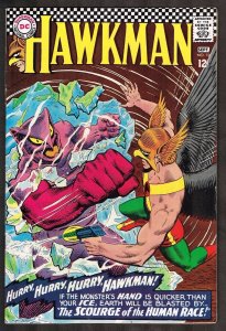 Hawkman #15 ~ Scourage of the Human Race ~~ Sept. 1966 (8.0) WH