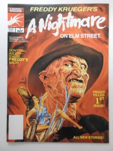 Freddy Krueger's A Nightmare on Elm Street #1 (1989) Beautiful NM- Condi...