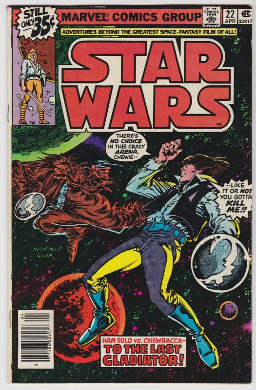 Star Wars #22 (Apr 1979) 8.0 VF Marvel Comic