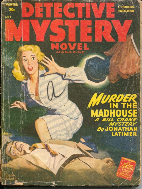 Detective Mystery Novel-Winter 1949-Thrilling-Belarski-Cummings-Latimer-G