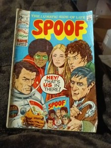 MARVEL: SPOOF #1: FEATURING: MOD SQUAD & DARK SHADOWS PARODIES, 1970 Bronze Age