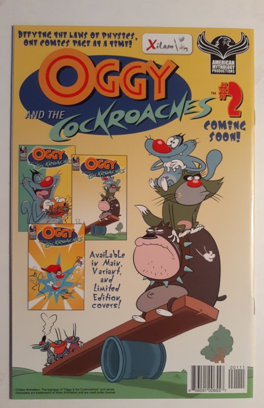 Oggy and the Cockroaches #1 (2019) ren and stimpy homage