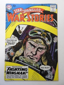 Star Spangled War Stories #78 (1959) VG Condition centerfold detached top staple