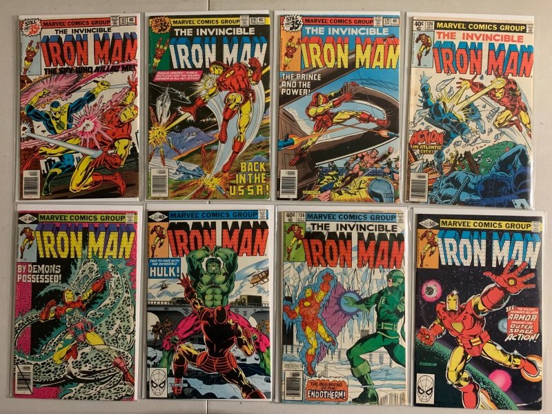Iron Man lot #93-153 Marvel (average 5.0 VG/FN) 35 different (1976 to 1981)