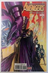 Avengers #2 (9.4, 2017) Alex Ross Cover Featuring Multiple versions of Kang