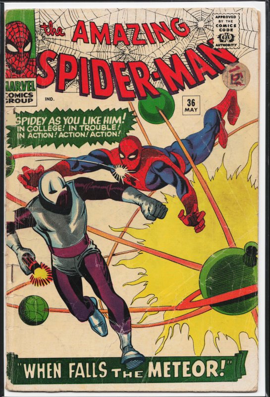 Amazing Spider-Man (1966) # 36 (CGC 7.5) Marvel Comics • Stan Lee • Steve Ditko