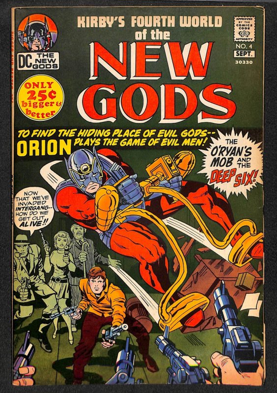 New Gods #4 VG- 3.5