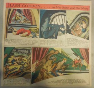 Flash Gordon Sunday Page by Mac Raboy from 1/18/1953  2/3's Full Page Size  