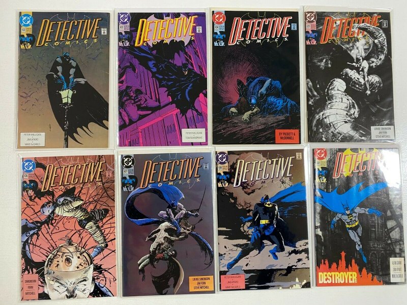 Detective Comics lot 40 diff from #601-649 8.0 VF (1989-92)