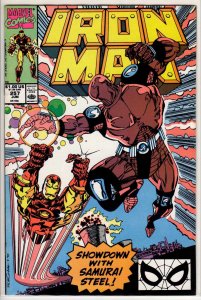 Iron Man #257 Direct Edition (1990) 9.2 NM-