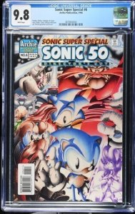 Sonic Super Special #6 1998 Archie CGC 9.8 Only 9.8 copy on census White Pages