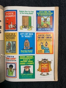1976 MAD SUPER SPECIAL Magazine #20 VG 4.0 with Election Year Stickers Insert
