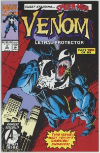 Venom: Lethal Protector #2 (1993) - 9.4 NM *War and Pieces* 