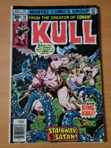 Kull The Destroyer #20 ~ FINE FN ~ 1977 Marvel Comics
