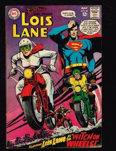 Superman's Girlfriend, Lois Lane #83 ~ Witch on Wheels! ~ (6.5) 1968 WH