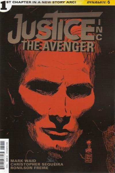 Justice Inc.: The Avenger #5, NM + (Stock photo)