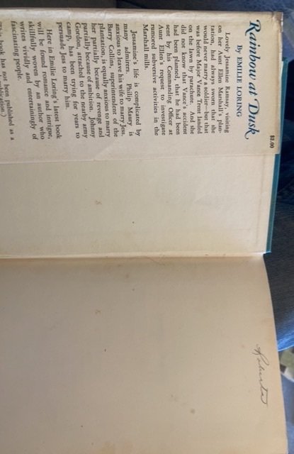 Rainbow at dusk, LORING, 1942, HCDJ