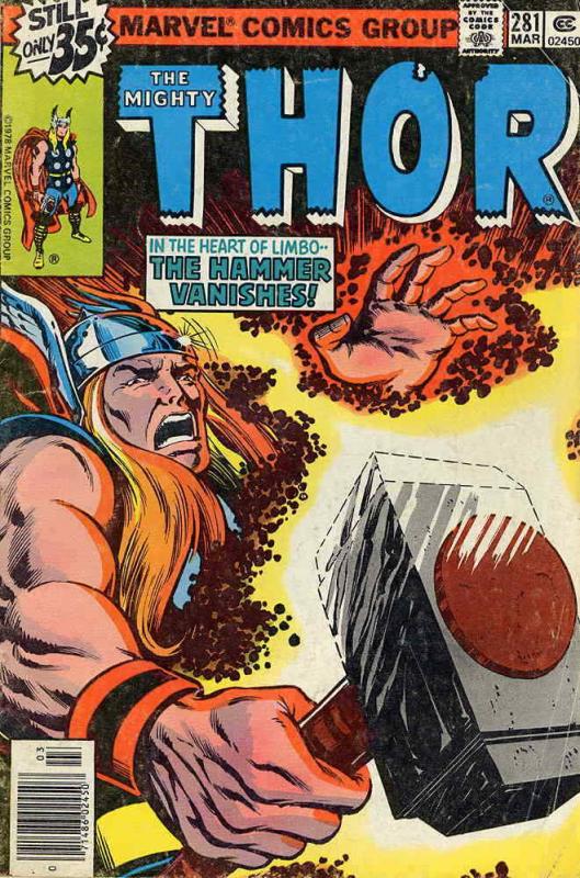 Thor #281 FN; Marvel | save on shipping - details inside