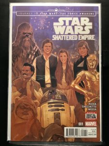 Journey to Star Wars: The Force Awakens - Shattered Empire #1  (2015)