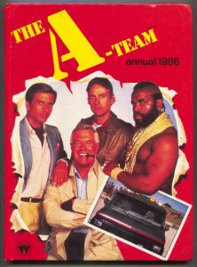 The A-Team Annual 1986- Mr T- Peppard- published in UK 