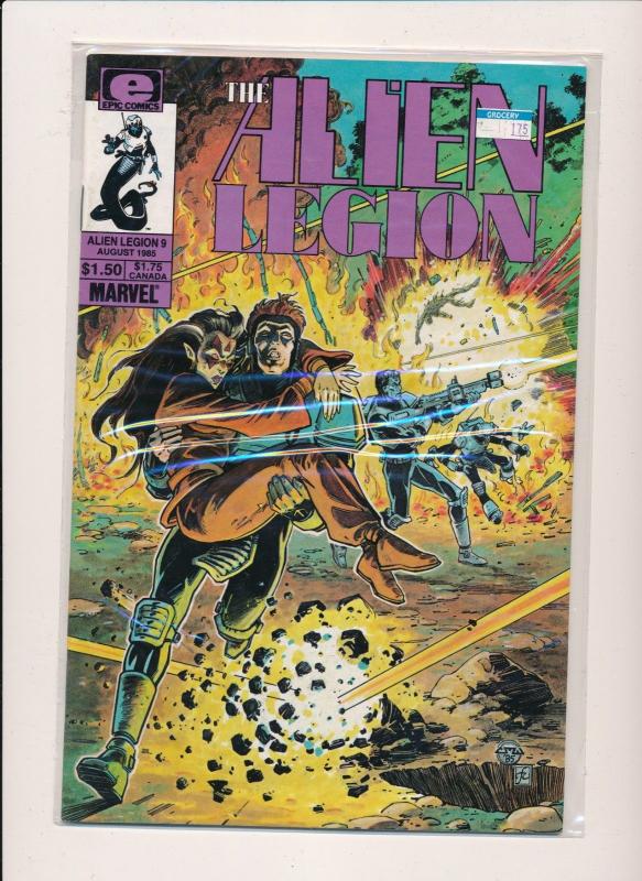 Epic Comics Lot of 15!  ALIEN LEGION #1-3,9-20 VF/NM (PF100)