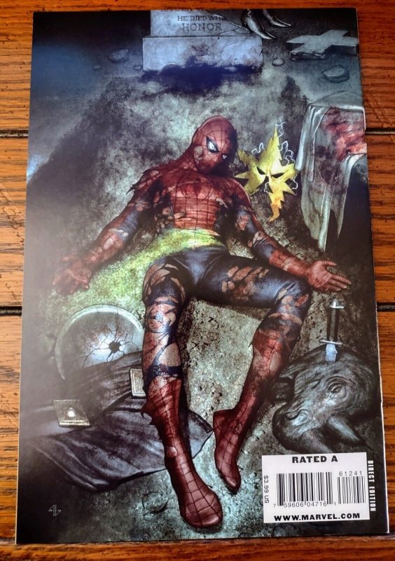 Amazing Spider-Man #612 NM 2nd Print Paul Azaceta Electro Variant Marvel Rare