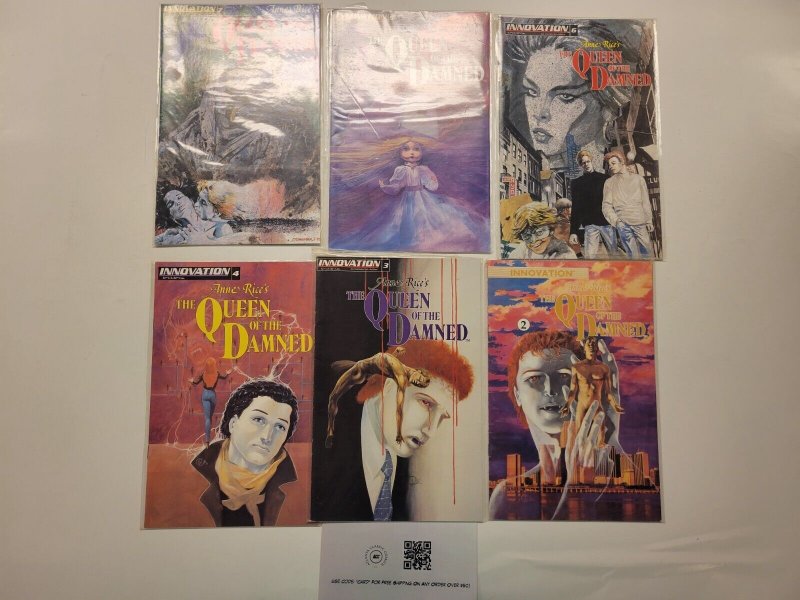 6 Queen of the Damned Innovation Comic Books #2 3 4 5 6 7 Anne Rice 69 LP4