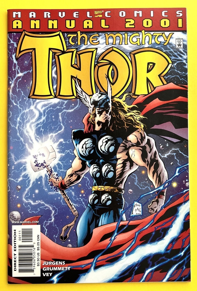 Thor Annual 2001 Desak Destroyer of Gods 1st APP (2001) B5 Comic