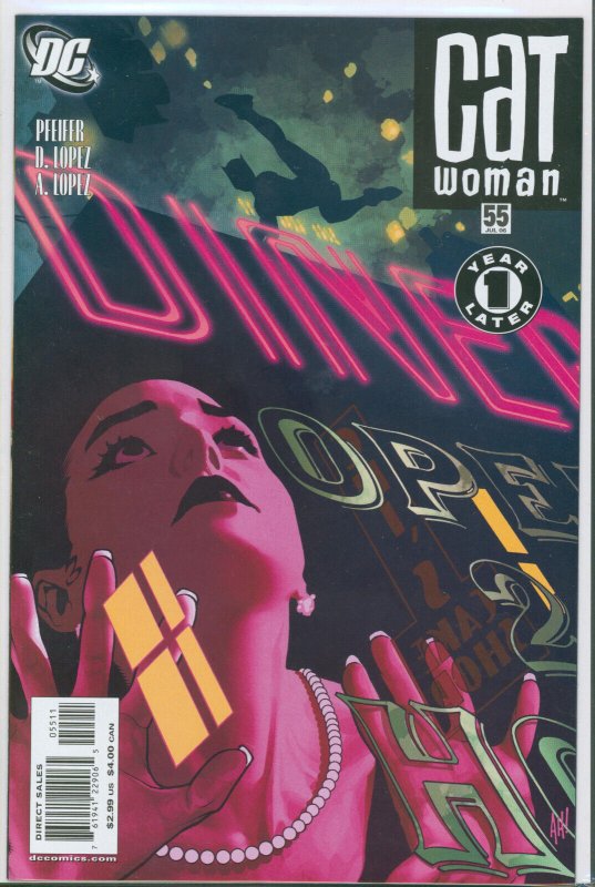 Catwoman #55 Adam Hughes Cover DC Comics 2006 VF/NM