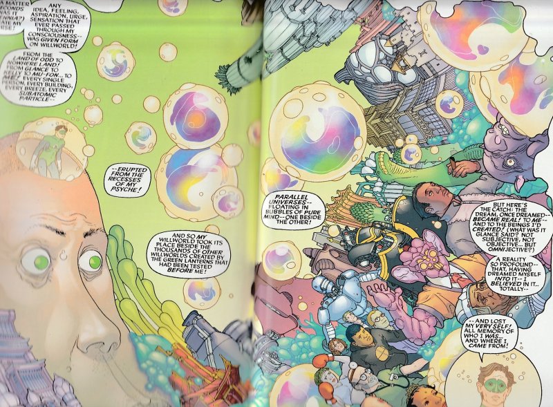Green Lantern – WillWorld Softcover Green Lantern Hal Jordan !