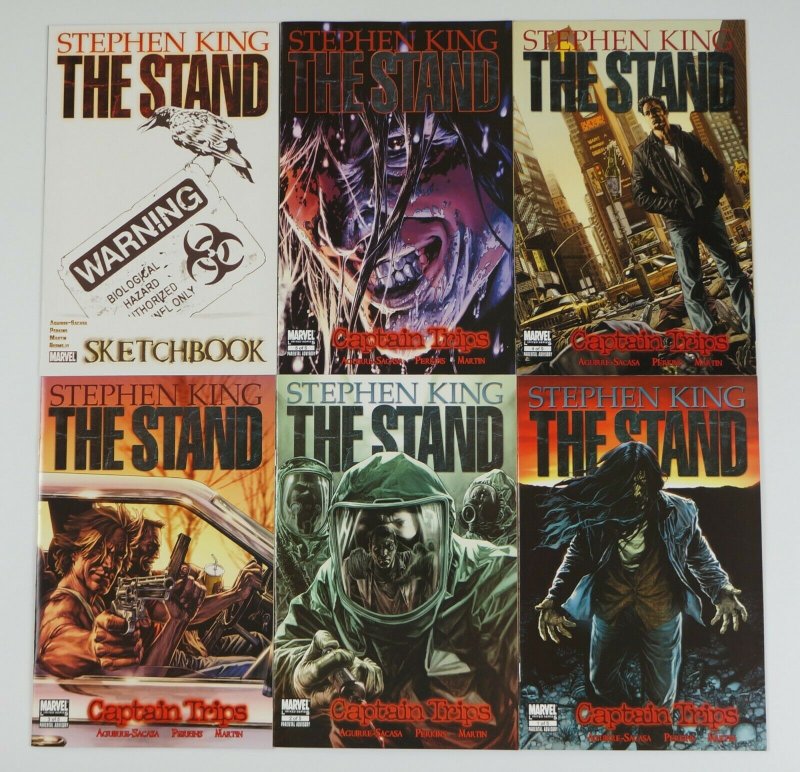 Stephen King's the Stand: Captain Trips #1-5 VF/NM complete series set lot 2 3 4