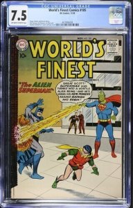 World's Finest Comics #105 1959 DC Comics CGC 7.5