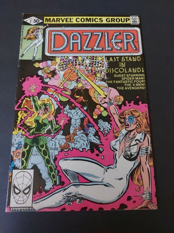 1981 Dazzler 2 Enchantress Spider-man X-men Avengers appearances VG 