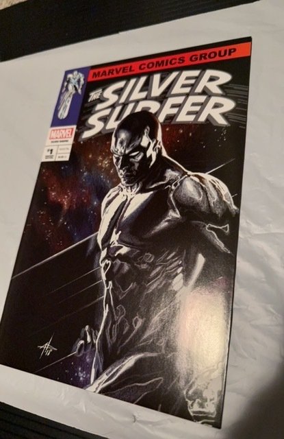 lSilver Surfer #1 Williams( 2019)Last defense silver surfer trade lmt/600 copy