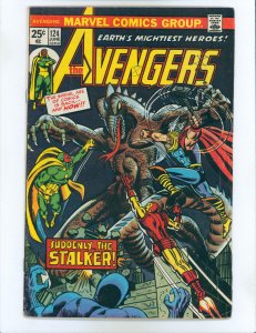 The Avengers #124 1st appearance of Star Stalker