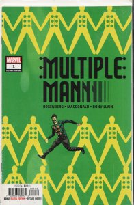 Multiple Man #1 Second Print Cover (2018) Multiple Man