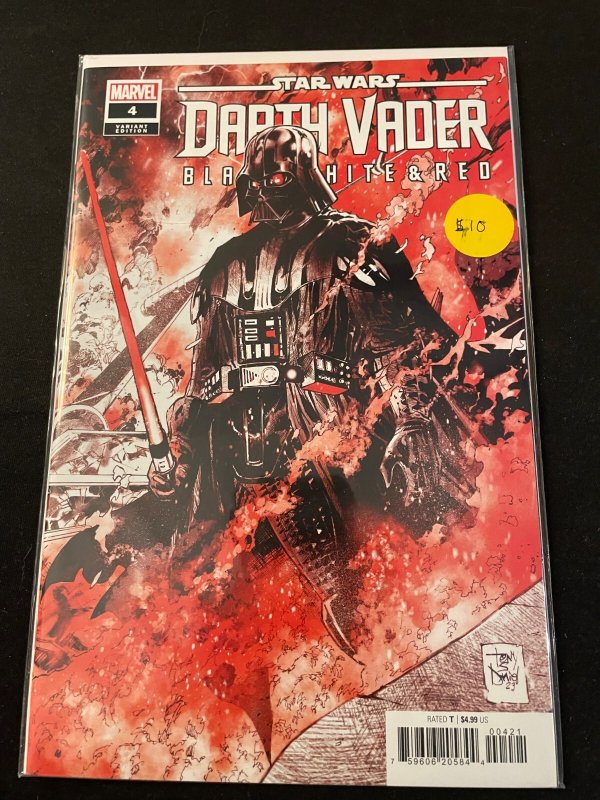 STAR WARS: DARTH VADER - BLACK, WHITE & RED #1-4 Variant Editions, VFNM Cond