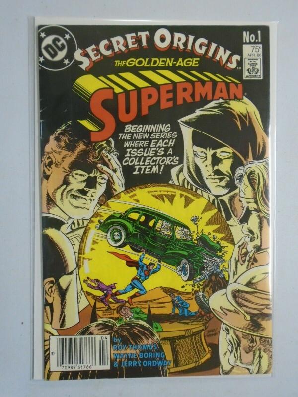 Secret Origins #1 featuring Golden Age Superman 6.0/FN (1986)