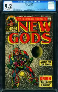 NEW GODS #1 CGC 9.2 First issue DARKSEID comic book 2006597007