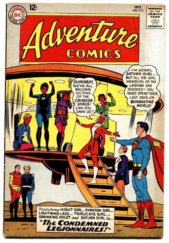 Adventure Comics #313-dc Comics-legion-superboy-dc