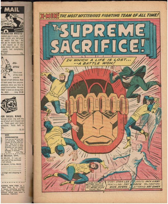 X-Men #16, The Supreme Sacrifice