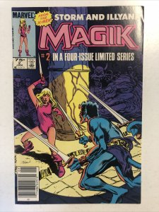 Magik (1984) Vol.1 #2 (VF/NM) Illyana And Storm | CPV Canadian Price Variants
